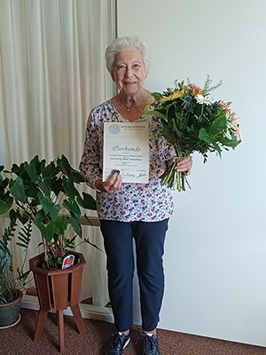 Hannie coolen 50 jaar kerkzanger