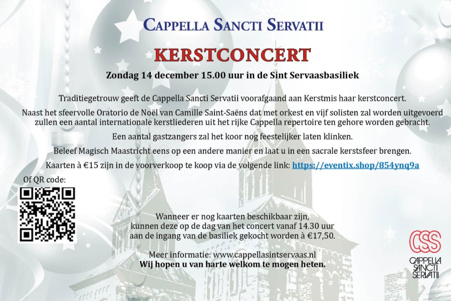 Kerstconcert 14 december 2025